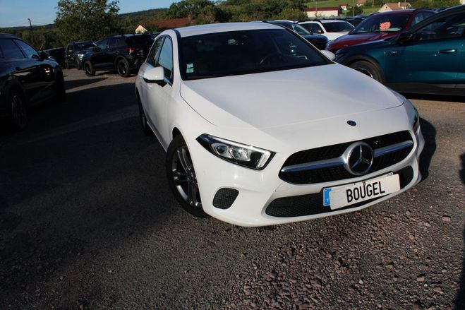 Mercedes Classe A 160 BUSINESS LINE 110 CV GPS 3D CAMRA R Blanc Alpin de 2019