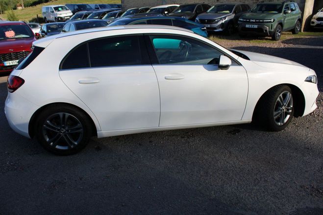 Mercedes Classe A 160 BUSINESS LINE 110 CV GPS 3D CAMRA R Blanc Alpin de 2019