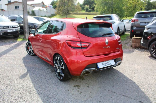 Renault Clio RS 4 1.6 T 220CH ENERGY TROPHY EDC EURO6 Rouge Flamme de 2016