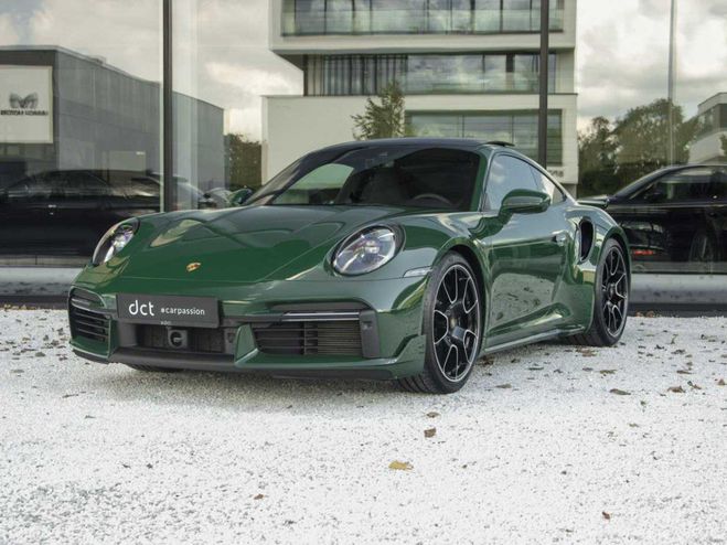 Porsche 911 992 TurboS Irishgreen Heritage SportDesi Vert Y79 Irishgreen de 
