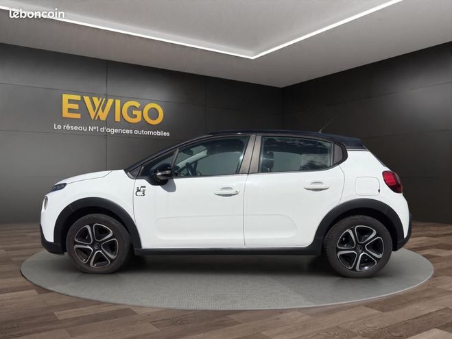 Citroen C3 GENERATION-III 1.2 80 GRAPHIC COURROIE O Blanc de 2017