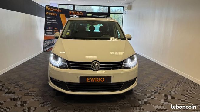 Volkswagen Sharan 2.0 TDI 150 BLUEMOTION CONNECT DSG BVA Blanc de 2018