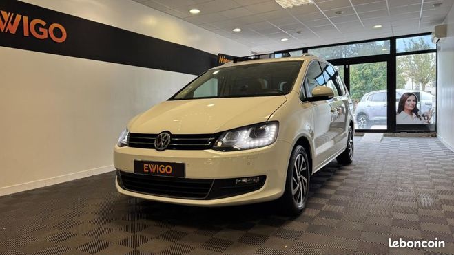 Volkswagen Sharan 2.0 TDI 150 BLUEMOTION CONNECT DSG BVA Blanc de 2018