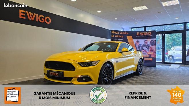 Ford Mustang COUPE 5.0 V8 421ch GT PREMIUM BVA Jaune de 2017