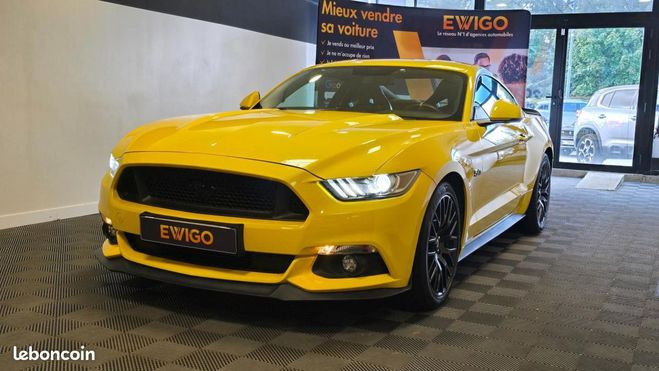 Ford Mustang COUPE 5.0 V8 421ch GT PREMIUM BVA Jaune de 2017
