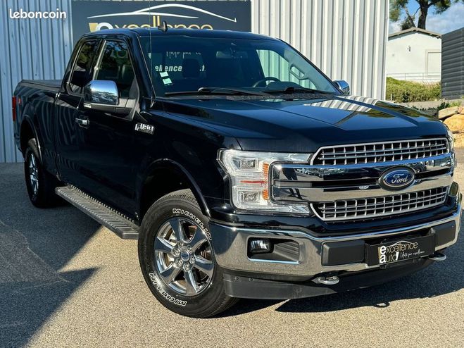 Ford F150 F 5.0L V8 400CH LARIAT TVA RECUP FLEXFUE Noir de 2019