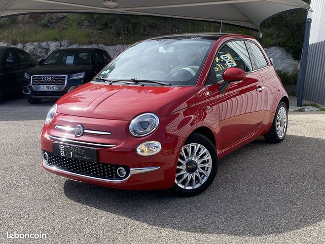 Fiat 500 0.9 8V TWINAIR 85CH S&S DOLCEVITA Rouge de 2019