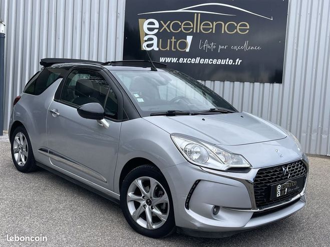 Citroen DS 3 CABRIO PURETECH 82CH SO CHIC Gris de 2016