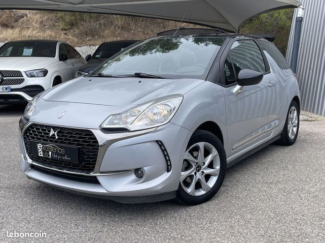 Citroen DS 3 CABRIO PURETECH 82CH SO CHIC Gris de 2016