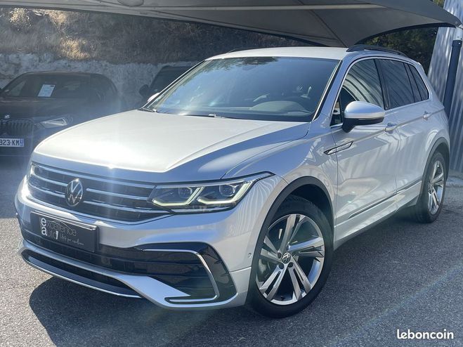 Volkswagen Tiguan 2.0 TDI 150CH R-LINE DSG7 TVA RECUPERABL Gris de 2023