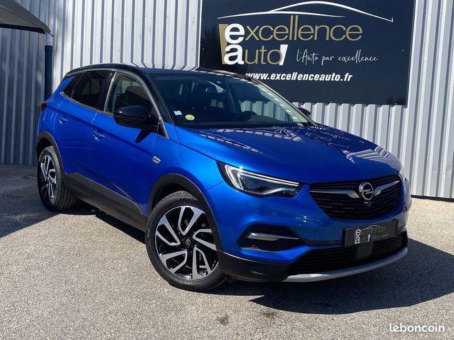 Opel Grandland X 1.6 D 120CH ELITE BVA Bleu de 2017