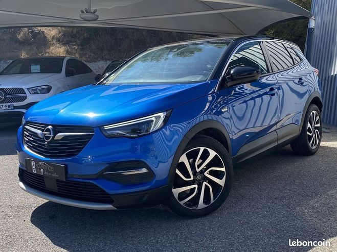 Opel Grandland X 1.6 D 120CH ELITE BVA Bleu de 2017