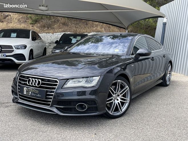 Audi A7 Sportback 3.0 V6 TDI 245CH S LINE QUATTR Noir de 2011