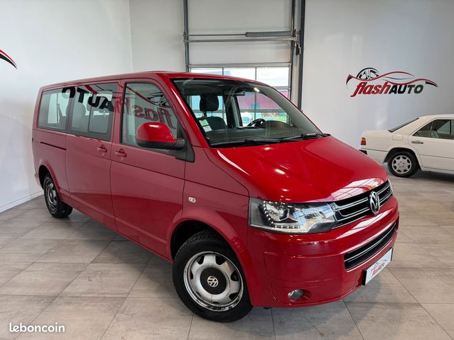Volkswagen Caravelle TRANSPORTEUR T5 PHASE 2 4MOTION Bi TDi 1 Rouge de 2015
