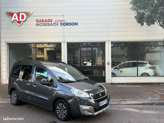 Peugeot Partner Tepee 1.5 blue Hdi 100 112000 kms 2016 Gris de 2016