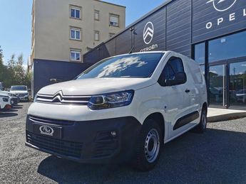  Voir détails -Citroen Berlingo Van M 650kg BlueHDi 100 S&S Driver BVM5 à Thiers (63)