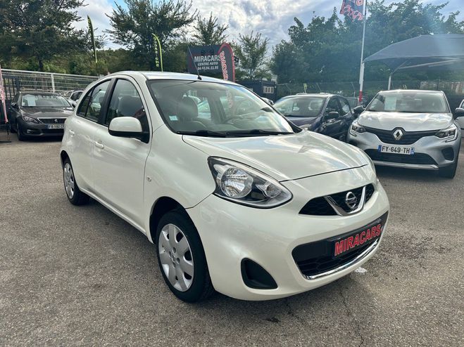 Nissan Micra 1.2 - 80 CLIM 55 000KM BLANC de 2015