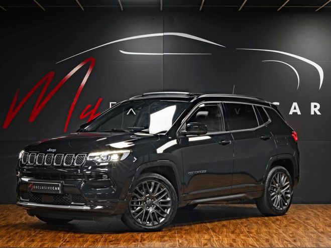 Jeep Compass II (2) 1.3 PHEV T4 240 Ch 4XE S - Toutes Noir Carbone Mtallis de 2021
