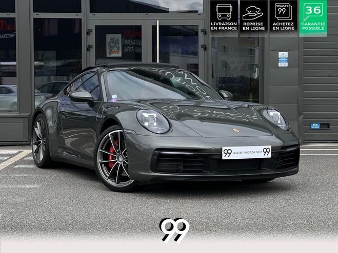 Porsche 911 992 CARRERA 4S 450 CV VERT AVENTURINE EC VERT AVENTURINE METALLISEE de 2019