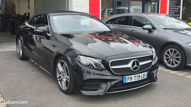 Mercedes Classe E E220D Cabriolet AMG line Noir de 2019