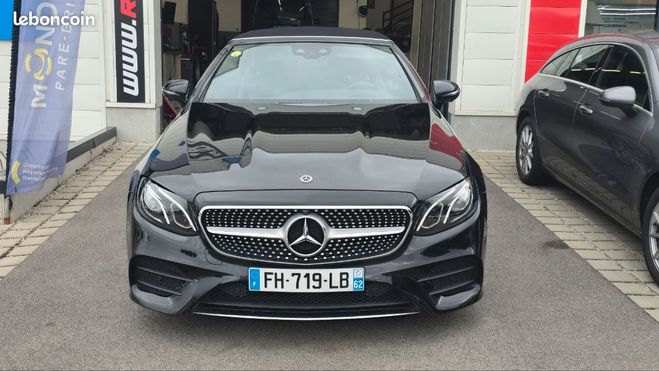 Mercedes Classe E E220D Cabriolet AMG line Noir de 2019