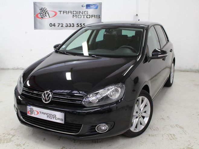 Volkswagen Golf VI Carat Edition DSG 160cv Noir de 2009