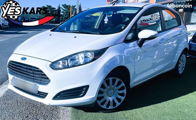 Ford Fiesta 1.25 82ch Trend 5p-DISTRIBUTION FAITE MO Blanc de 2013