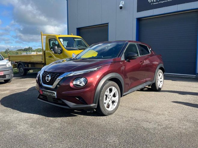 Cliquer pour voir la photo suivante Nissan Juke 1.0 DIG-T 114 CH - BVA DCT N-Connecta GT ROUGE FONCE de 2021