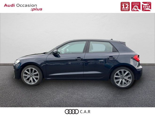 Audi A1 Sportback 25 TFSI 95 ch S tronic 7 Advan Bleu de 2022