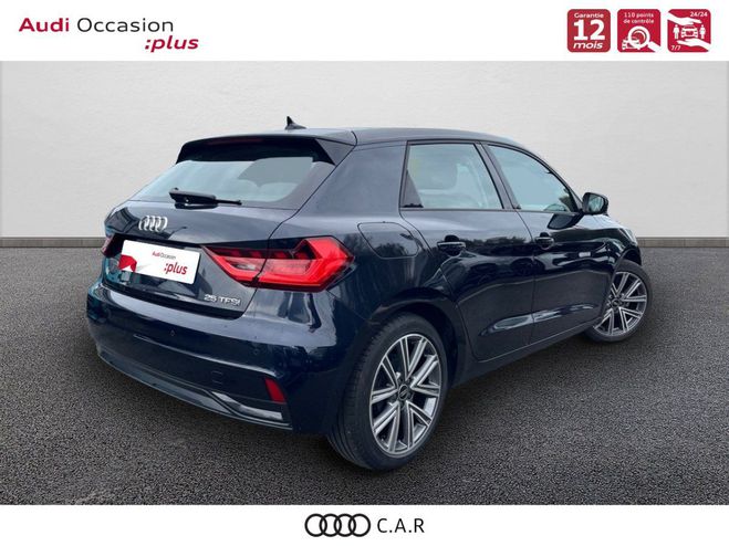 Audi A1 Sportback 25 TFSI 95 ch S tronic 7 Advan Bleu de 2022