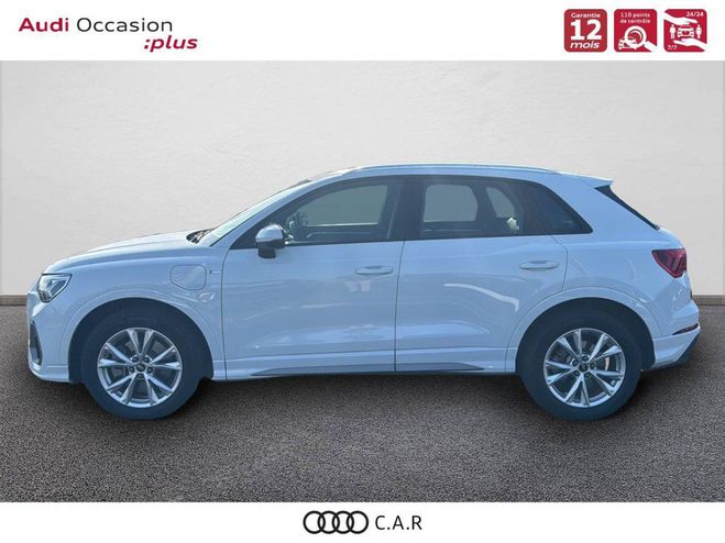 Audi Q3 45 TFSIe 245 ch S tronic 6 S line Blanc de 2021