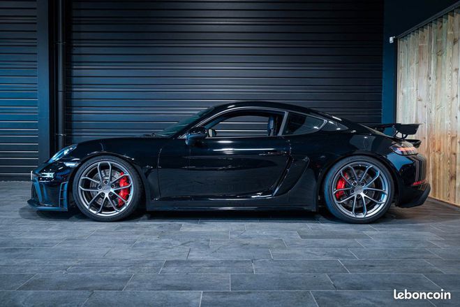 Porsche Cayman 718 GT4 PPF COMPLET FULL SERVICE BOITE M Noir de 2020
