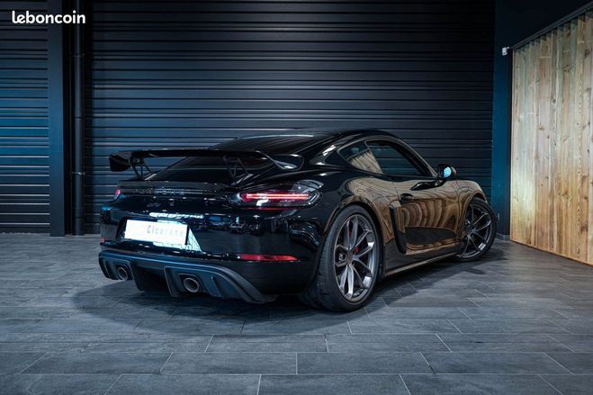 Porsche Cayman 718 GT4 PPF COMPLET FULL SERVICE BOITE M Noir de 2020