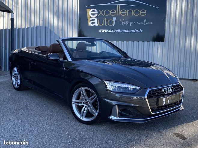 Audi A5 CABRIOLET 40 TDI 204CH AVUS S TRONIC 7 Gris de 2021
