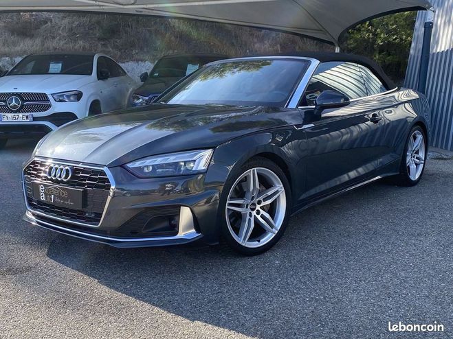 Audi A5 CABRIOLET 40 TDI 204CH AVUS S TRONIC 7 Gris de 2021