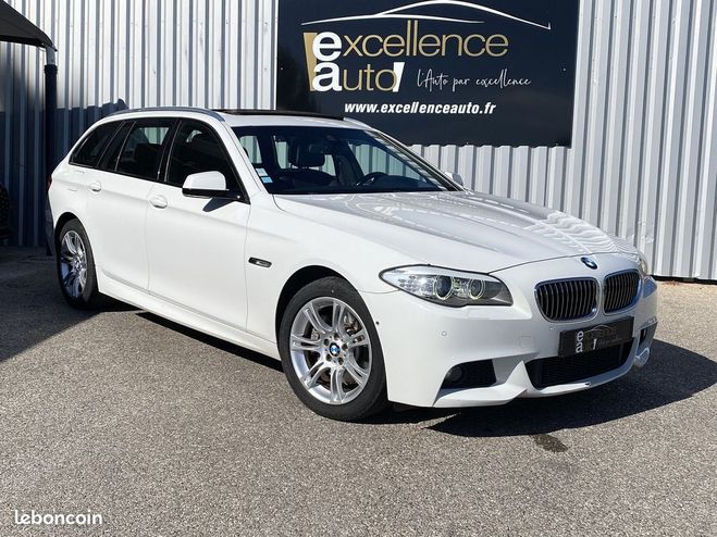 BMW Serie 5 Touring (F11) 530DA XDRIVE 258CH M SPORT Blanc de 2013