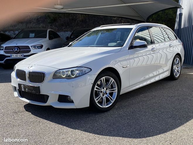 BMW Serie 5 Touring (F11) 530DA XDRIVE 258CH M SPORT Blanc de 2013