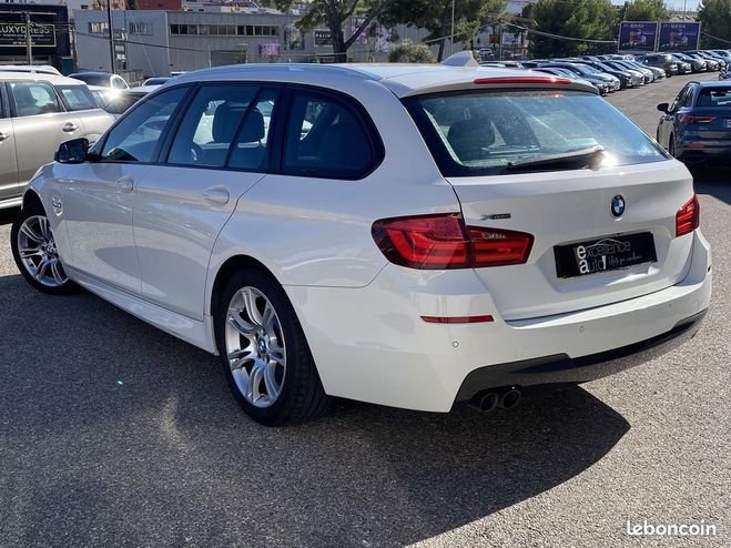 BMW Serie 5 Touring (F11) 530DA XDRIVE 258CH M SPORT Blanc de 2013