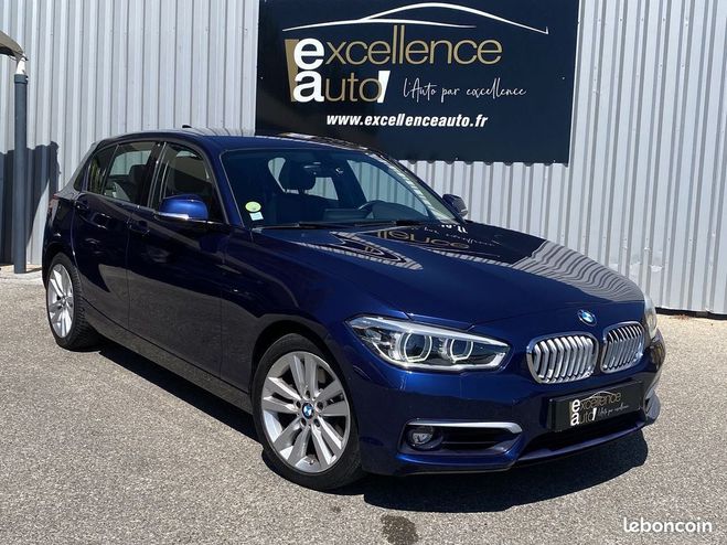 BMW Serie 1 (F21-F20) 120DA 190CH LOUNGE 5P Bleu de 2016