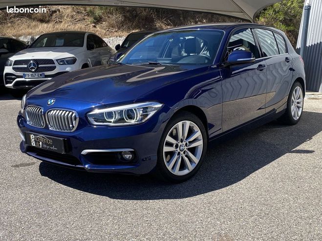 BMW Serie 1 (F21-F20) 120DA 190CH LOUNGE 5P Bleu de 2016