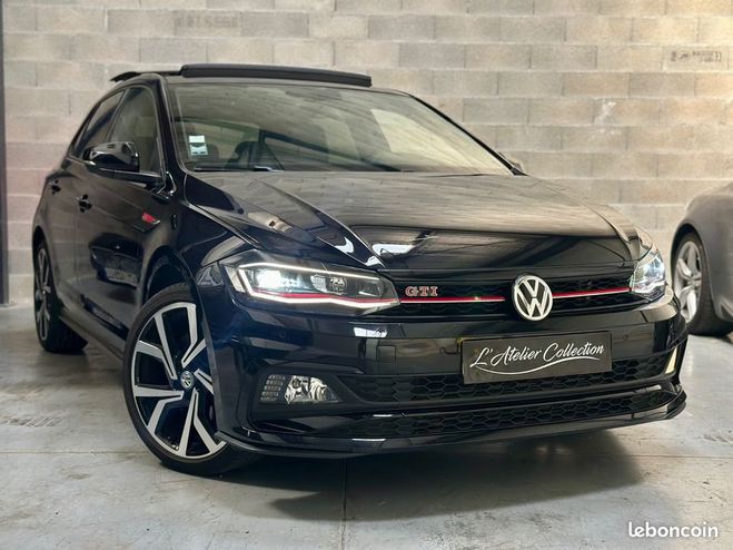 Volkswagen Polo VI GTI DSG TOIT OUVRANT CAMERA DE RECUL  Noir de 2019