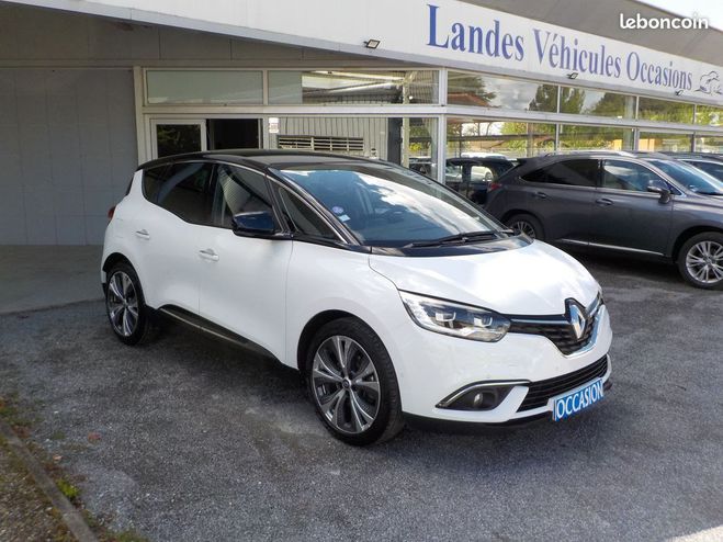Renault Scenic TCE 130 ENERGY INTENS;1re MAIN Blanc de 2016
