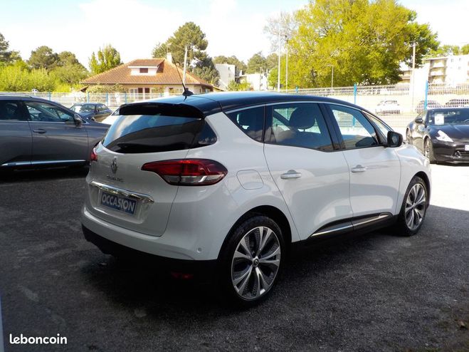 Renault Scenic TCE 130 ENERGY INTENS;1re MAIN Blanc de 2016