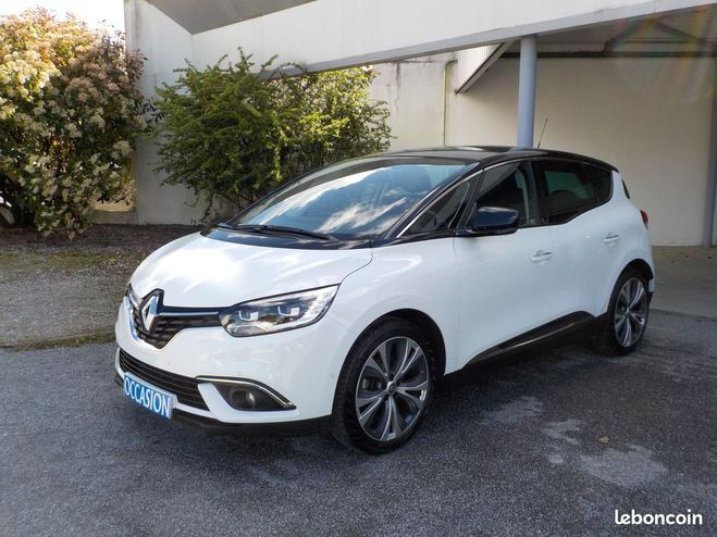 Renault Scenic TCE 130 ENERGY INTENS;1re MAIN Blanc de 2016