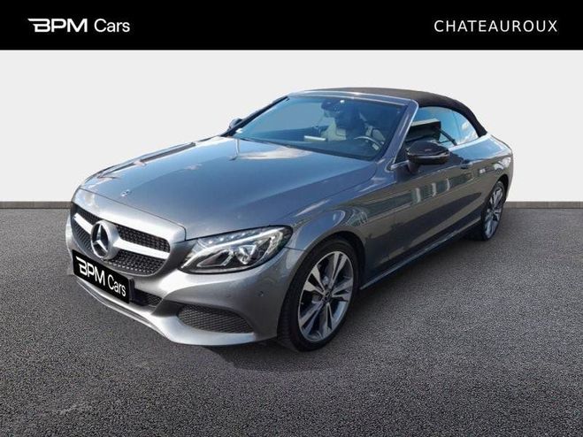 Mercedes Classe C Cabriolet 220 d 170ch Executive Gris Slnite  Mtallise de 2017