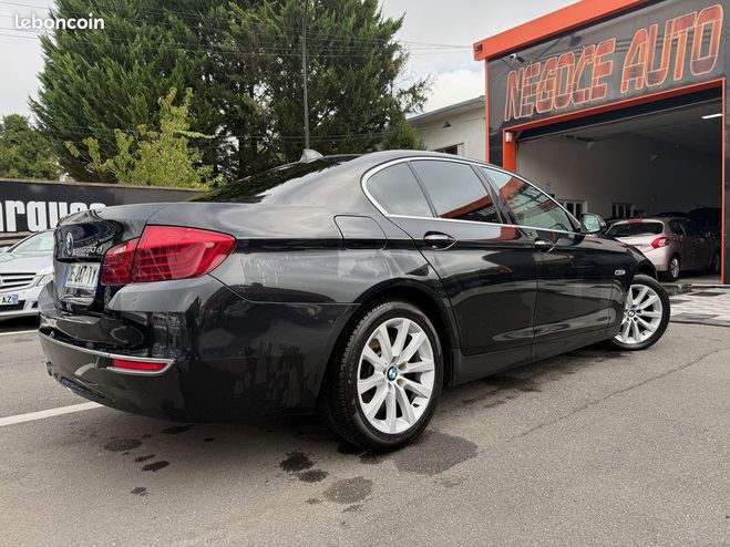 BMW Serie 5 (F10) 530DA 258CH LUXURY Noir de 2014