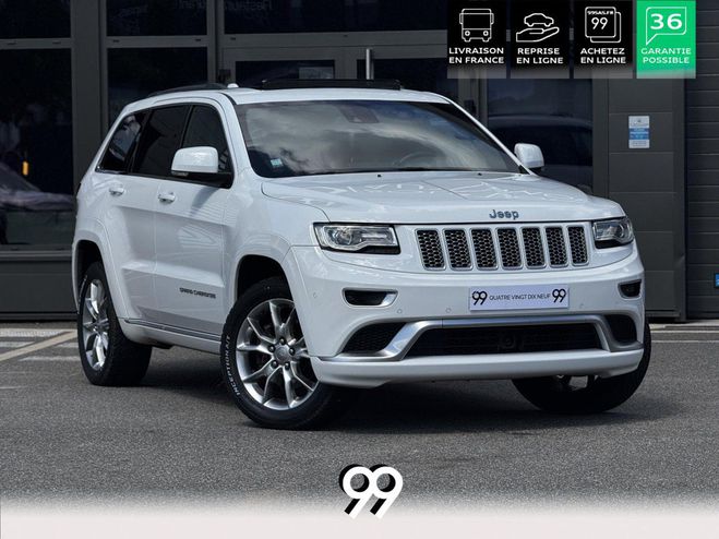 Cliquer pour voir la photo suivante Jeep Grand Cherokee PHASE 2 3.6 V6 286CV FLEXFUEL CARPLAY TO BLANC de 2016