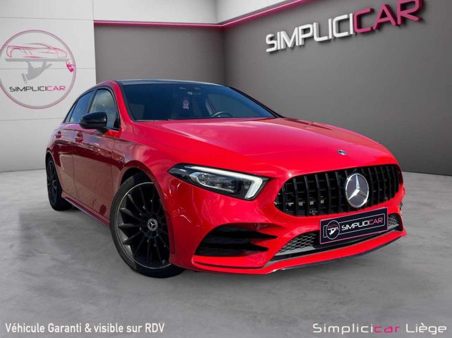 Cliquer pour voir la photo suivante Mercedes Classe A 180 Pack AMG Rouge Métallisé de