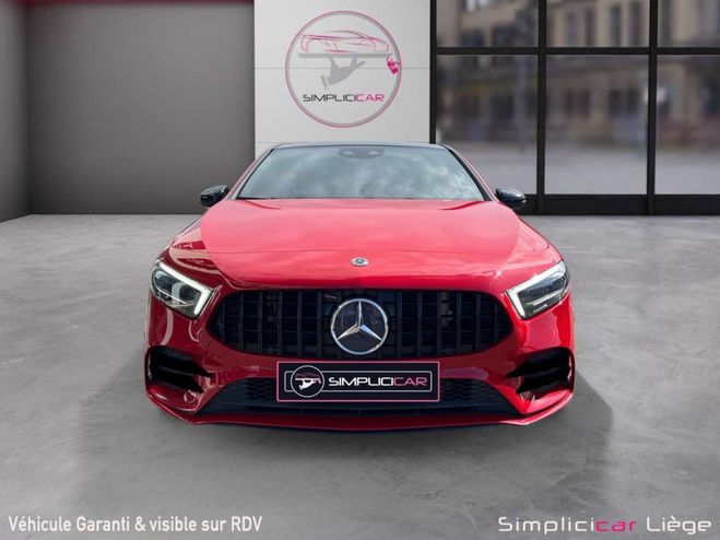 Mercedes Classe A 180 Pack AMG Rouge Mtallis de 