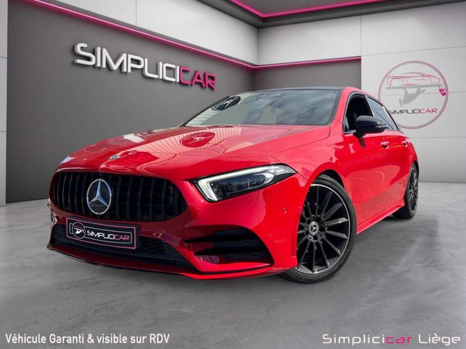 Mercedes Classe A 180 Pack AMG Rouge Mtallis de 